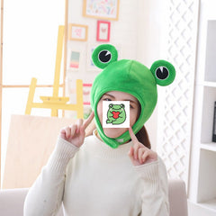 Kawaii Cartoon Frog Ears Cosplay Hat