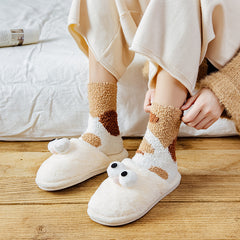 Kawaii Cat Paw Fuzzy Socks