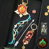 Upscale Jewelry Keychain Pendant Gift Box Set