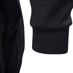 Chic Men's Wizard Cloak Black Hoodie