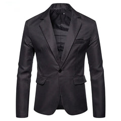 Men's Multi Color One Button Slim Fit Suit