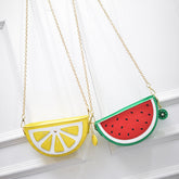 Women's Watermelon Fruit Shaped Shoulder Bag