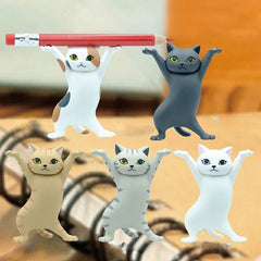 Enchanting Cute Cats Pen Holder