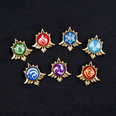 Seven Elements Luminous Badge