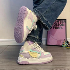 Trendy Dopamine Women's Versatile Contrast Color Shoes