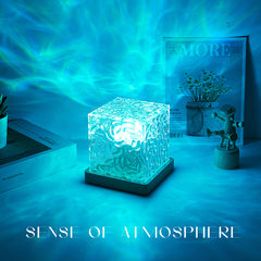 Water Ripple Wave Cube Lamp