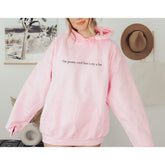 Trendy Girls I'm Pretty Cool But I Cry A Lot Letter Hoodie