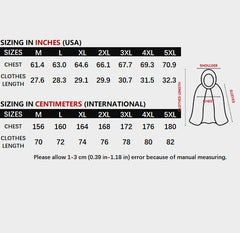 Stylish Men's Color Block Hooded Pullover Cape