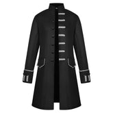 Men's Medieval Solid Color Steampunk Fashion Uniform