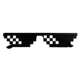 Funny Mosaic Black Sunglasses