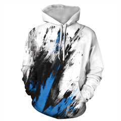 Unisex Trendy Digital Print Pullover Hoodie