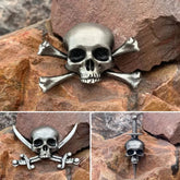 Skull Brooch Bag Clothing Decoration