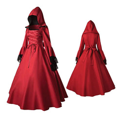 Gothic Women's Renaissance Costume Cosplay Dress