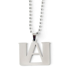 Chic Anime Letter Electroplated Stainless Steel Necklace Keychain