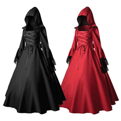 Gothic Women's Renaissance Costume Cosplay Dress