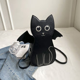 Dark Girls Cute Black Cat Backpack