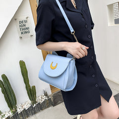 Women's Single Shoulder Moon Cat Bag