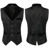 Retro Medieval Men's Gothic Vest Halloween Costume
