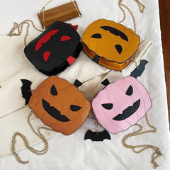 Cute Spoof Women's Pumpkin Halloween Bag