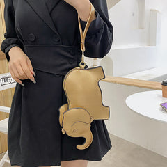 Cartoon Baby Elephant Versatile Shoulder Crossbody Bag
