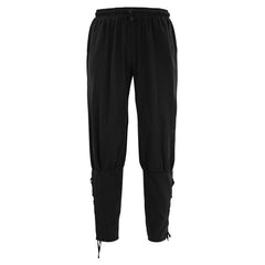 Retro Medieval Men's Summer Ankle Strap Pirate Pants