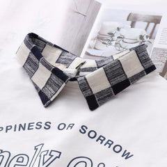 Women's Polo Neck Lonely City Print Loose Sweatshirt