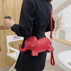 Cartoon Baby Elephant Versatile Shoulder Crossbody Bag