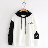 Sweet Japanese Style Cat Hoodie
