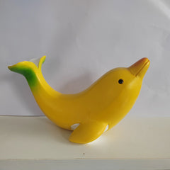 Cute Banana Dolphin Home Decor Garden Statues