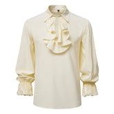Renaissance Men's Vampire Steampunk Ruffled Costume Shirt