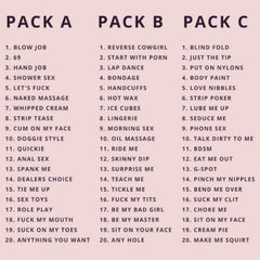 Funny Tokens Wooden Multiple-choice Date Night Chips