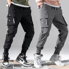 Trendy Men's Loose Multi-pocket Harem Cargo Pants