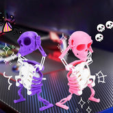 Skeleton Man Dancing and Swinging Clockwork 3D Printed Fun Toy