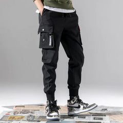 Trendy Men's Loose Multi-pocket Harem Cargo Pants