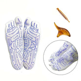 Reflexology Socks With Massage Tool for Women and Men Foot Massage Socks