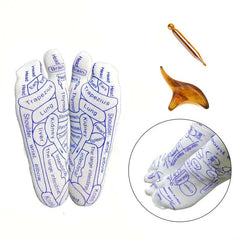 Reflexology Socks With Massage Tool for Women and Men Foot Massage Socks