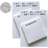 Quirky To-Do List Notepad Sticky Notes