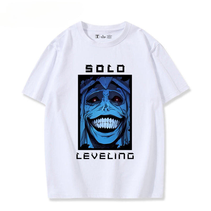 Cool Anime Graphic Short-sleeved T-shirt
