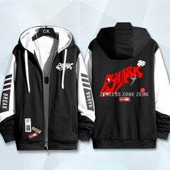 Game Logo Print Cos Hooded Jacket