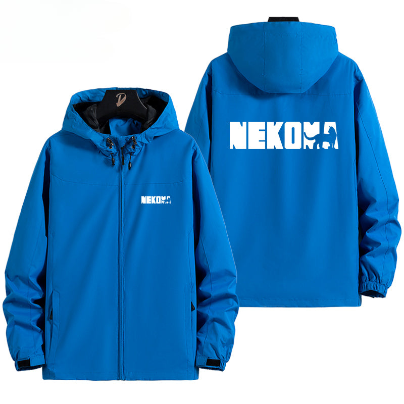 Chic Nekoma Anime Zipper Thin Jacket