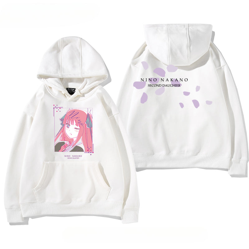 Unisex Nakano Anime Long-sleeved Hoodie