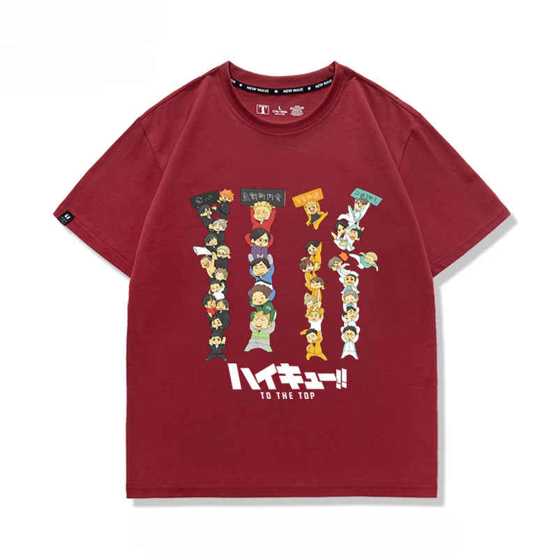 Hinata Anime Loose Short Sleeve T-Shirt