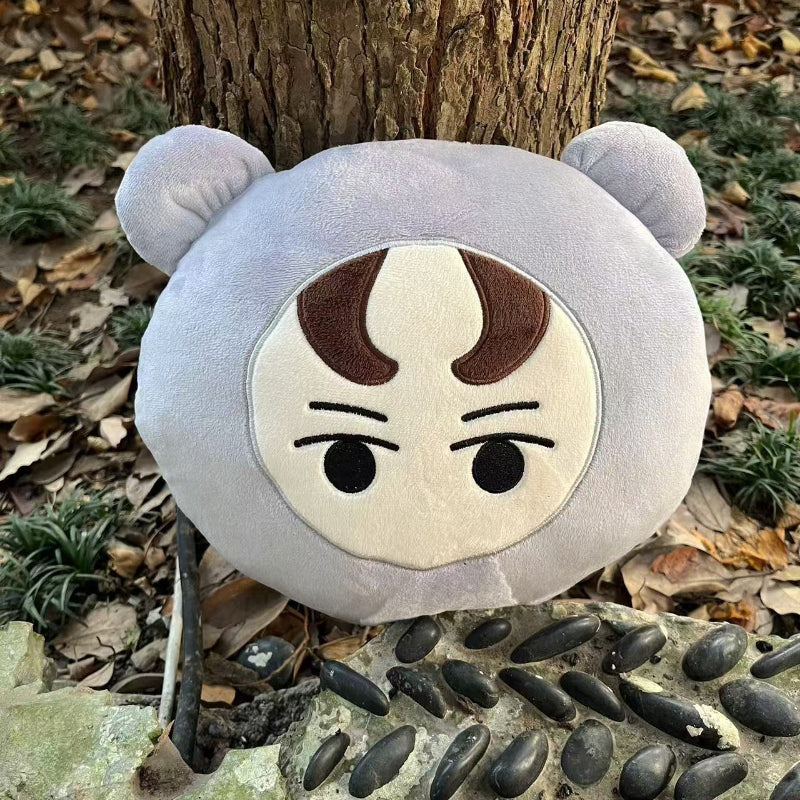 Cartoon Seventeen Face Cushion Plush Pillow