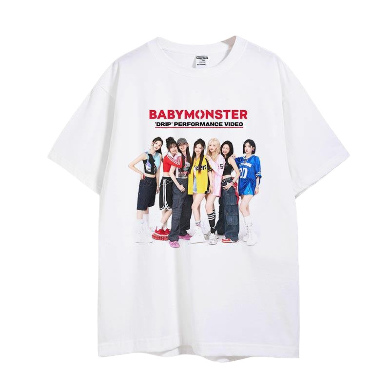 BM DRIP Poster Print T-shirt Top
