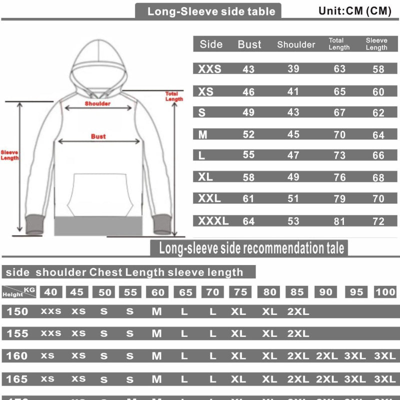 Retro Anime Pattern Washed Cotton Hoodie