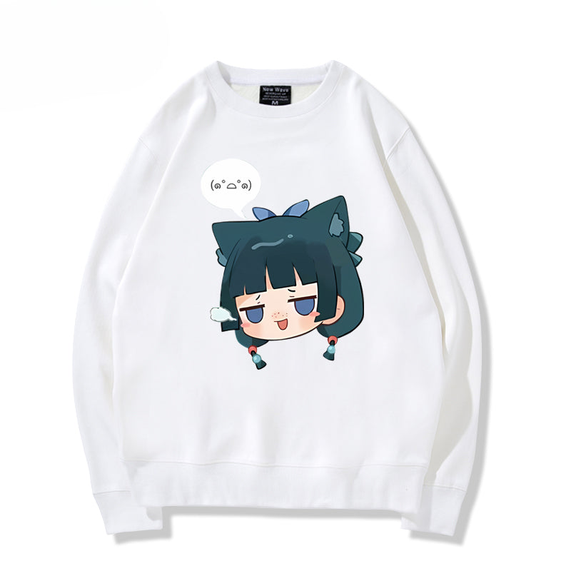 Women's Anime Printed Cos Sweatshirt