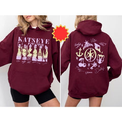 Casual Beautiful Chaos Gnarly Graphic Hoodie