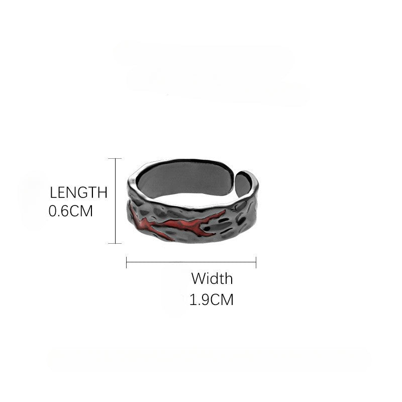 Retro Zircon Game Cos Ring