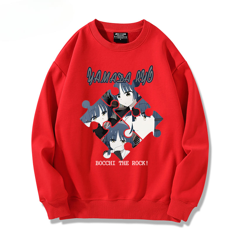 Women's Anime Cos Crew Neck Sweatshirt