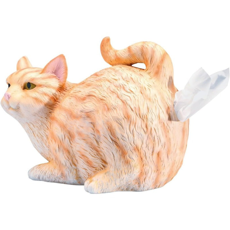 What on Earth Cat Bottom Tissue Holder Ornament